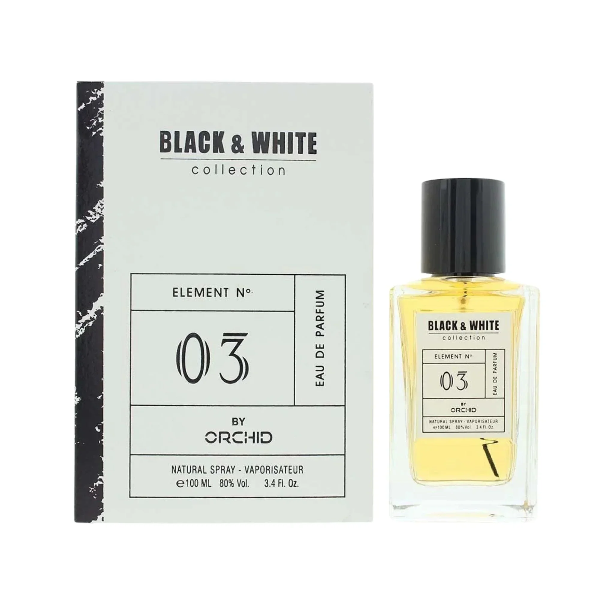 Orchid Element No. 03 Black & White Collection Eau de Parfum for Unisex