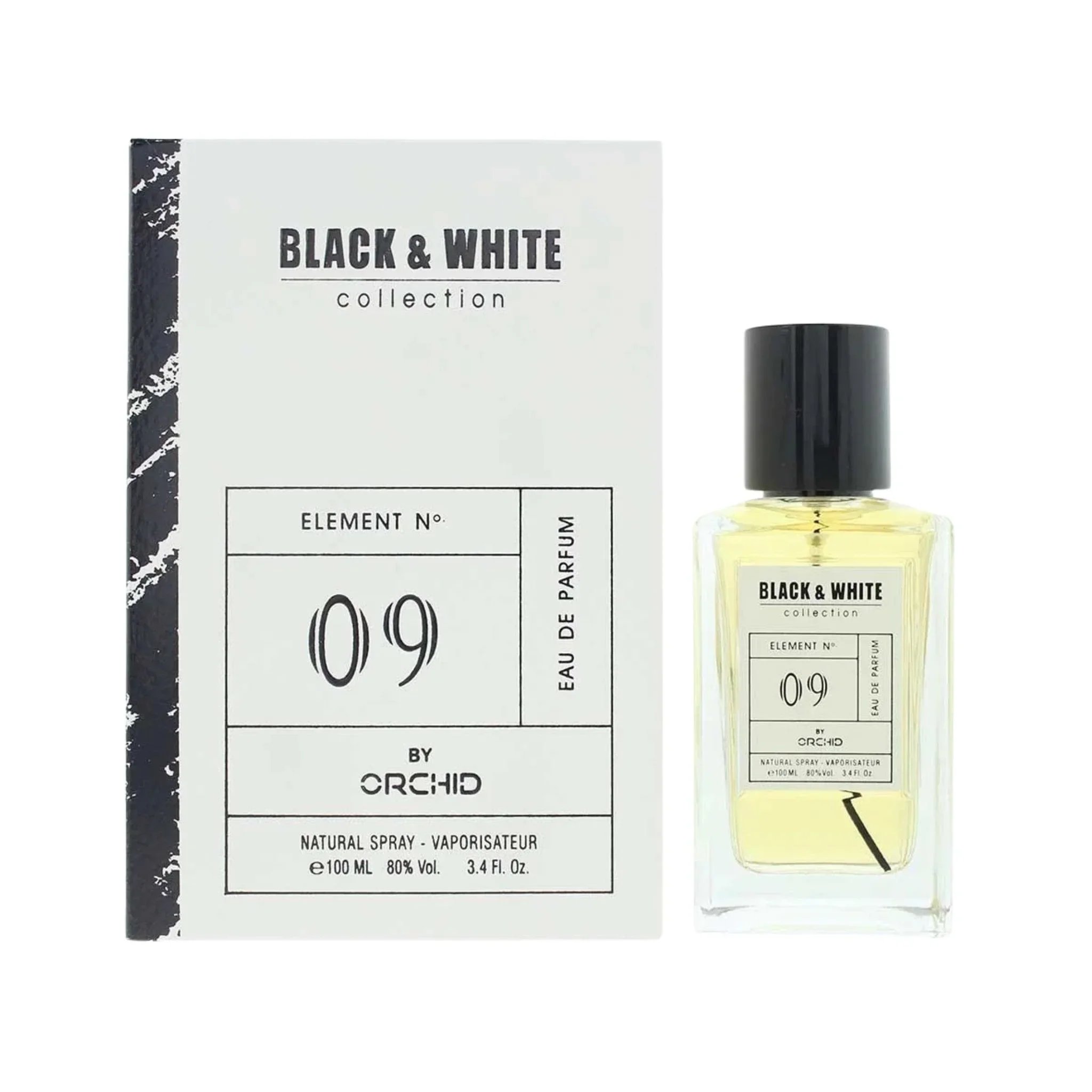 Orchid Element No. 09 Black & White Collection Eau de Parfum for Unisex