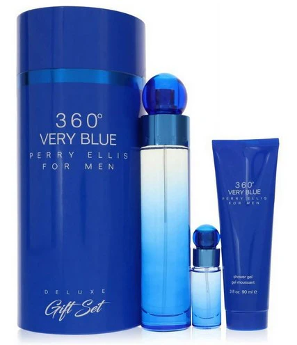 Perry Ellis 360 Very Blue Eau de Toilette for Men - Image 4
