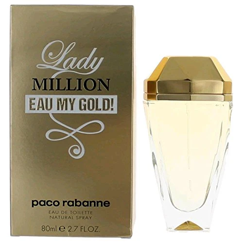 Rabanne Lady Million Eau My Gold Eau de Toilette for Women - Image 2