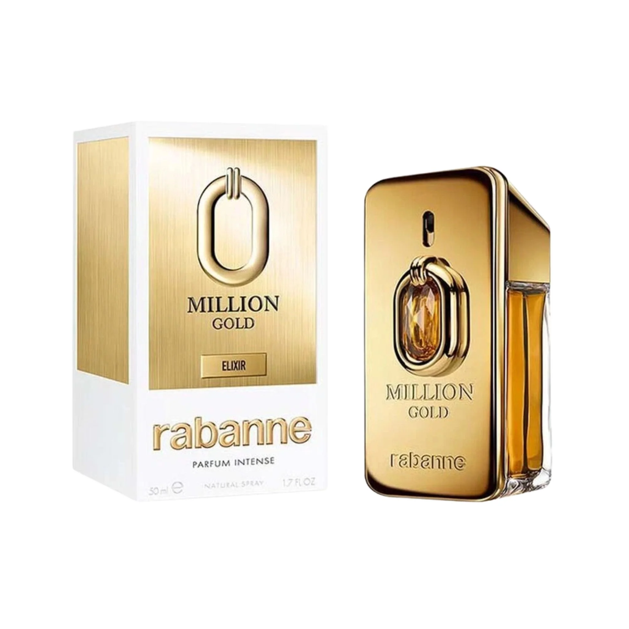 Rabanne Million Gold Elixir Parfum for Men - Image 2