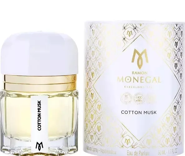 Ramon Monegal Cotton Musk Eau de Parfum for Unisex - Image 3