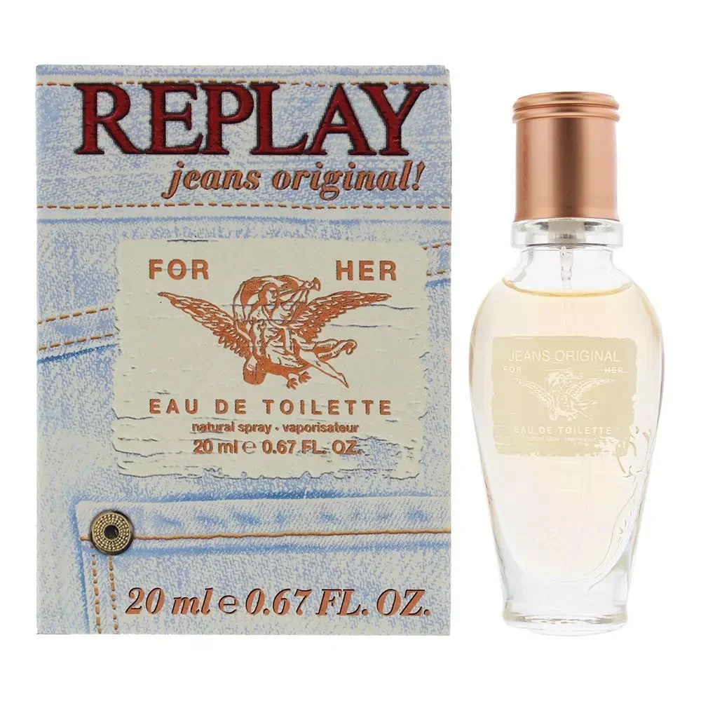 Replay Jeans Original For Her Eau de Toilette for Women - Image 3