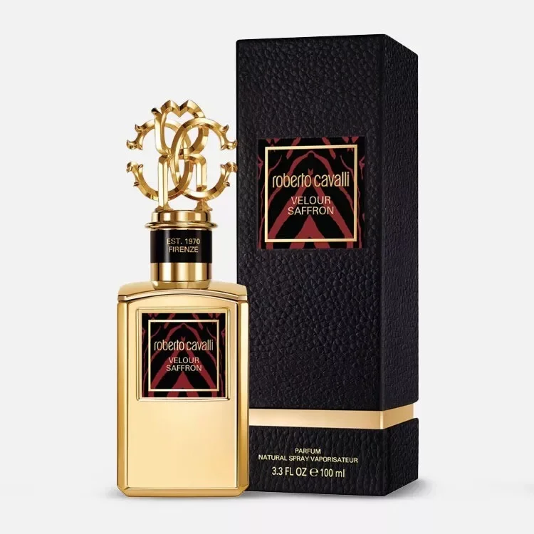 Roberto Cavalli Gold Collection Velour Saffron Parfum for Unisex