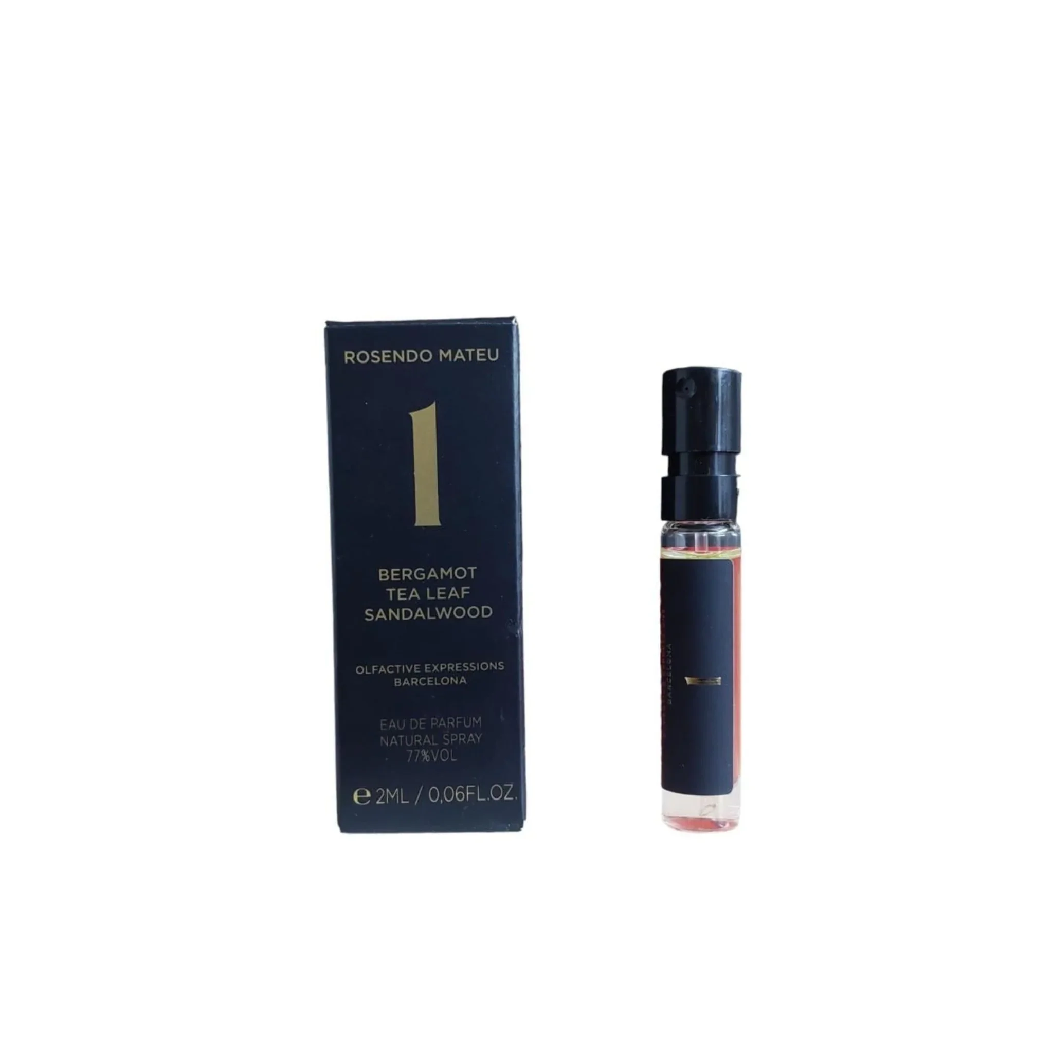 Rosendo Mateu No 1 Bergamot Tea Leaf Sandalwood Eau de Parfum for Unisex - Image 2