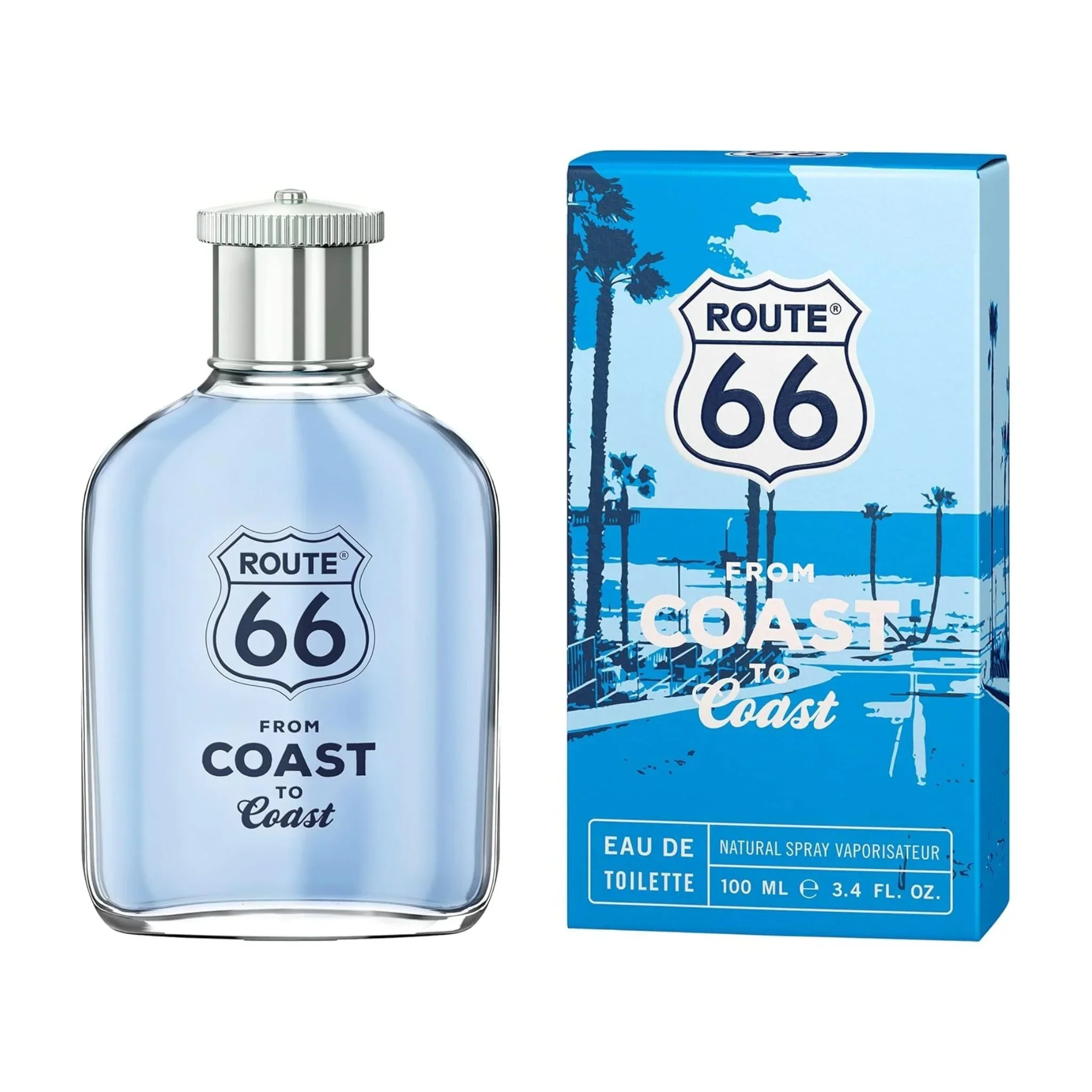 Route 66 From Coast To Coast Eau de Toilette for Men