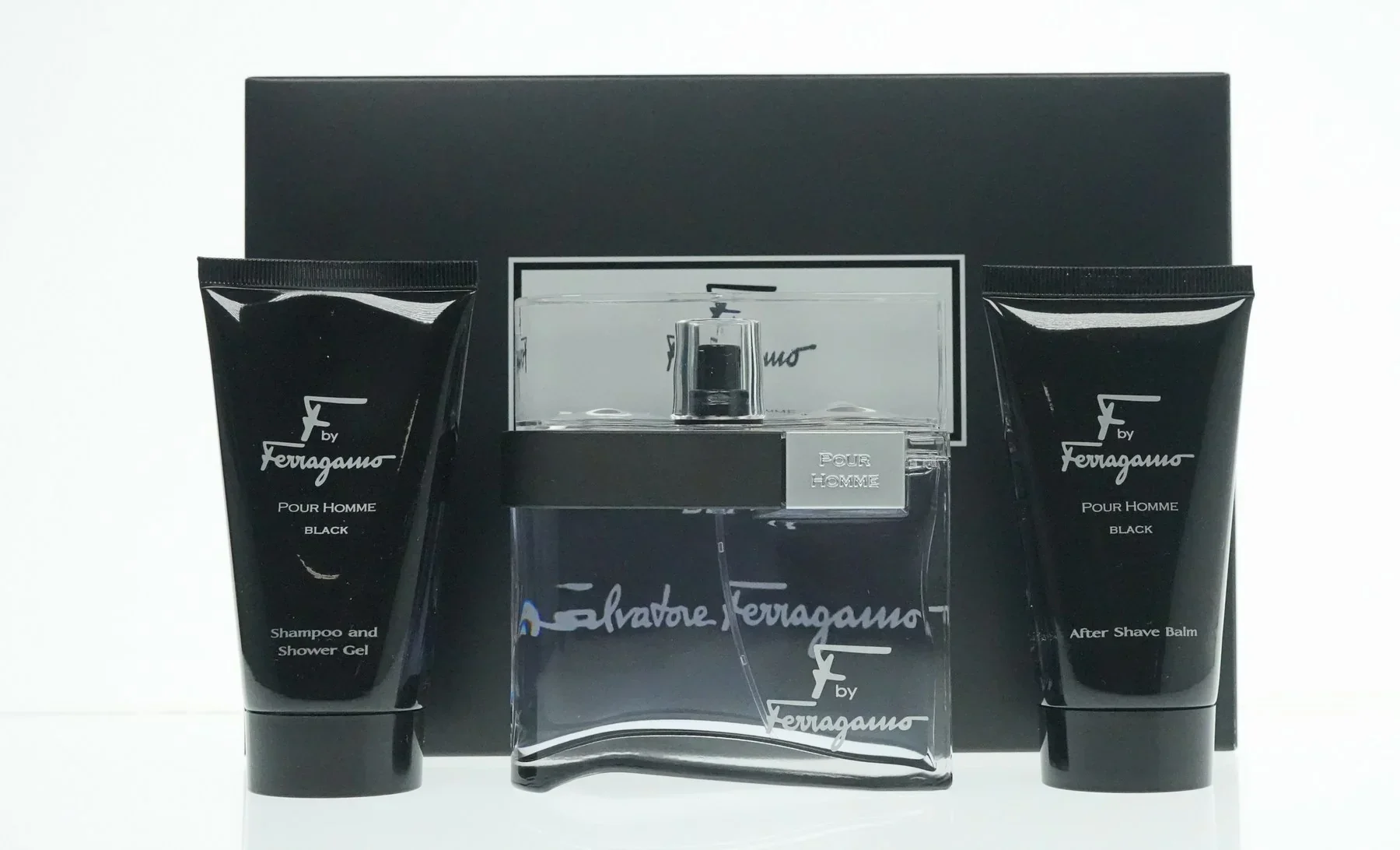 Salvatore Ferragamo F Black Eau de Toilette for Men - Image 3