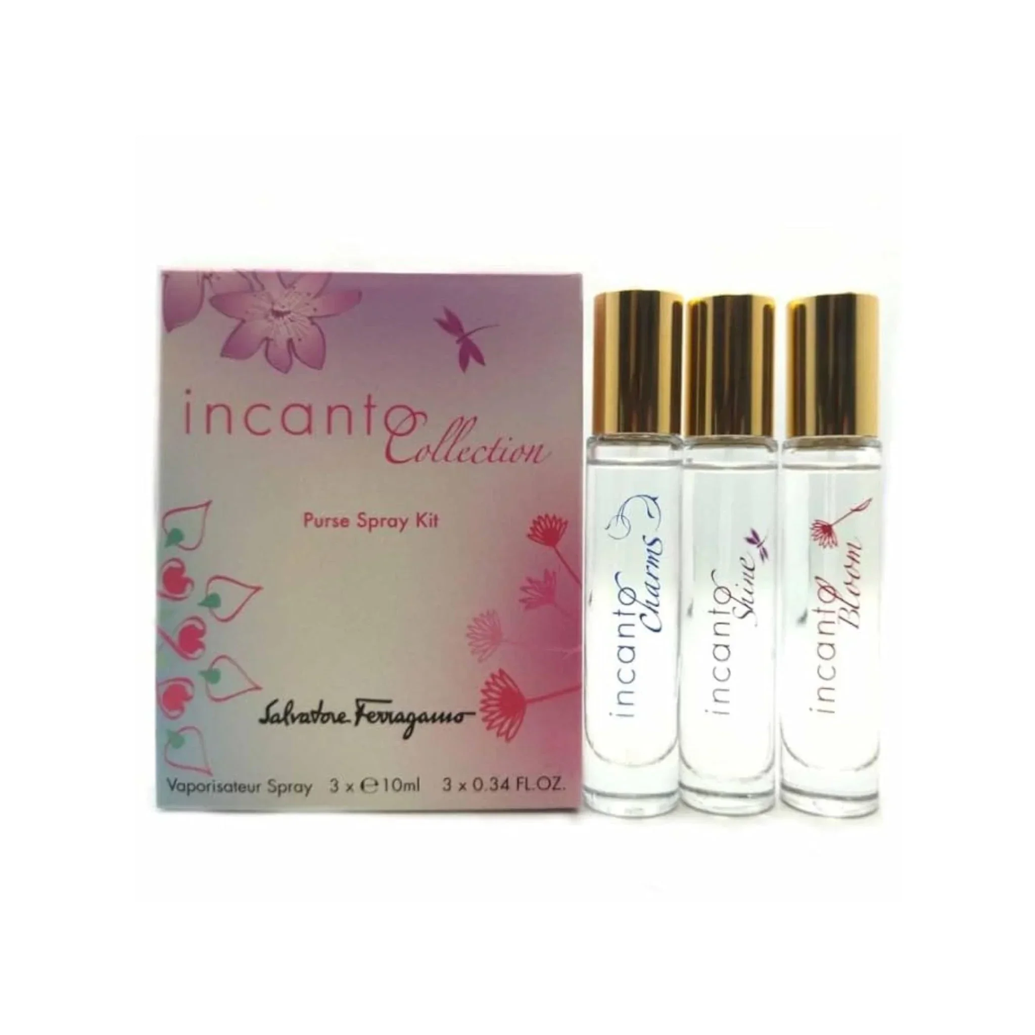 Salvatore Ferragamo Incanto Charms, Incanto Bloom, Incanto Shine Eau de Toilette for Women