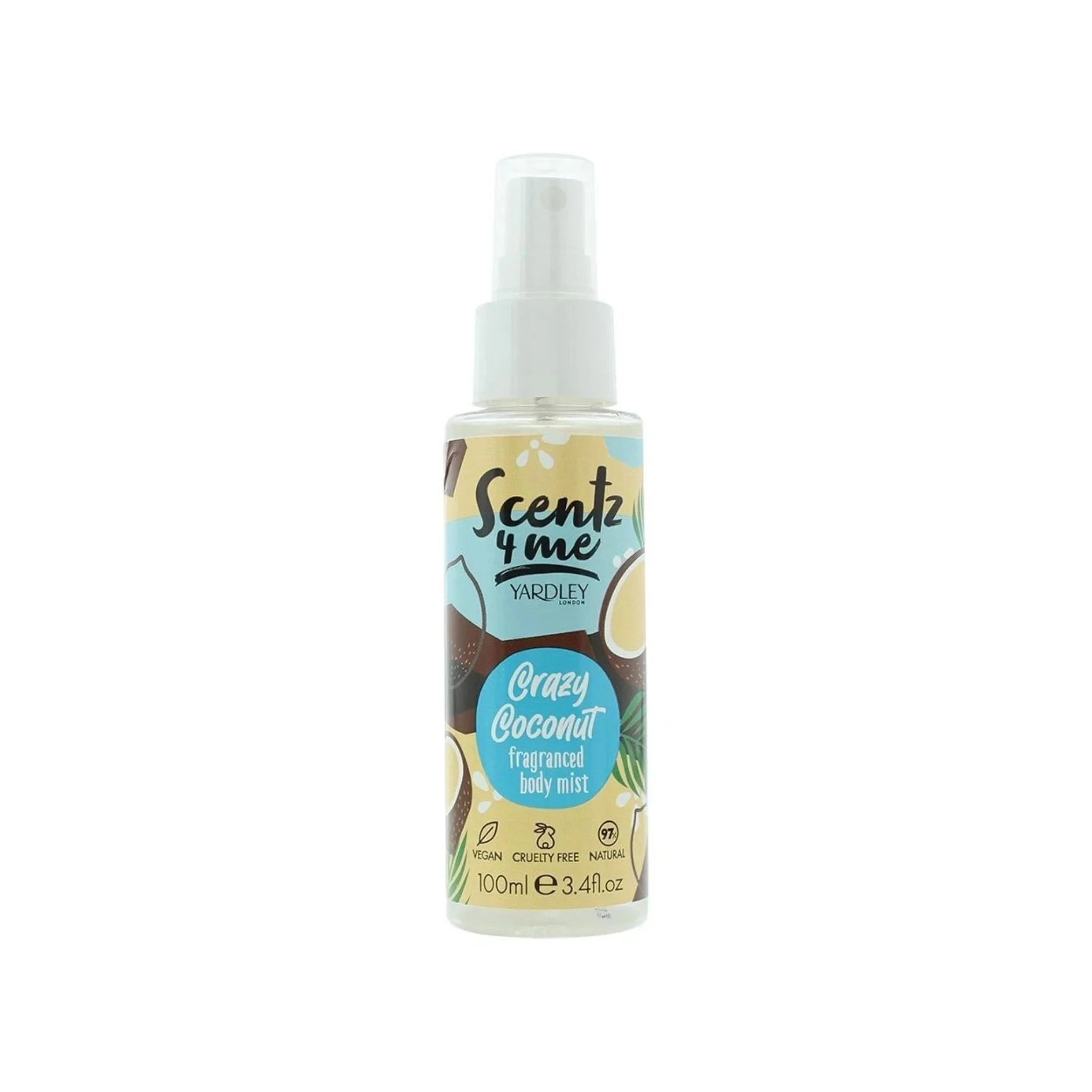 Yardley London Crazy Coconut Scentz 4 Me Mist for Women