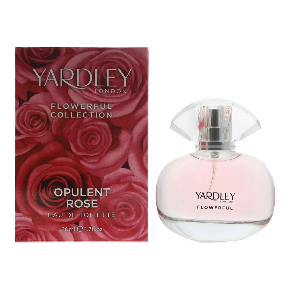 Yardley London Opulent Rose Flowerful Collection Eau de Toilette for Women