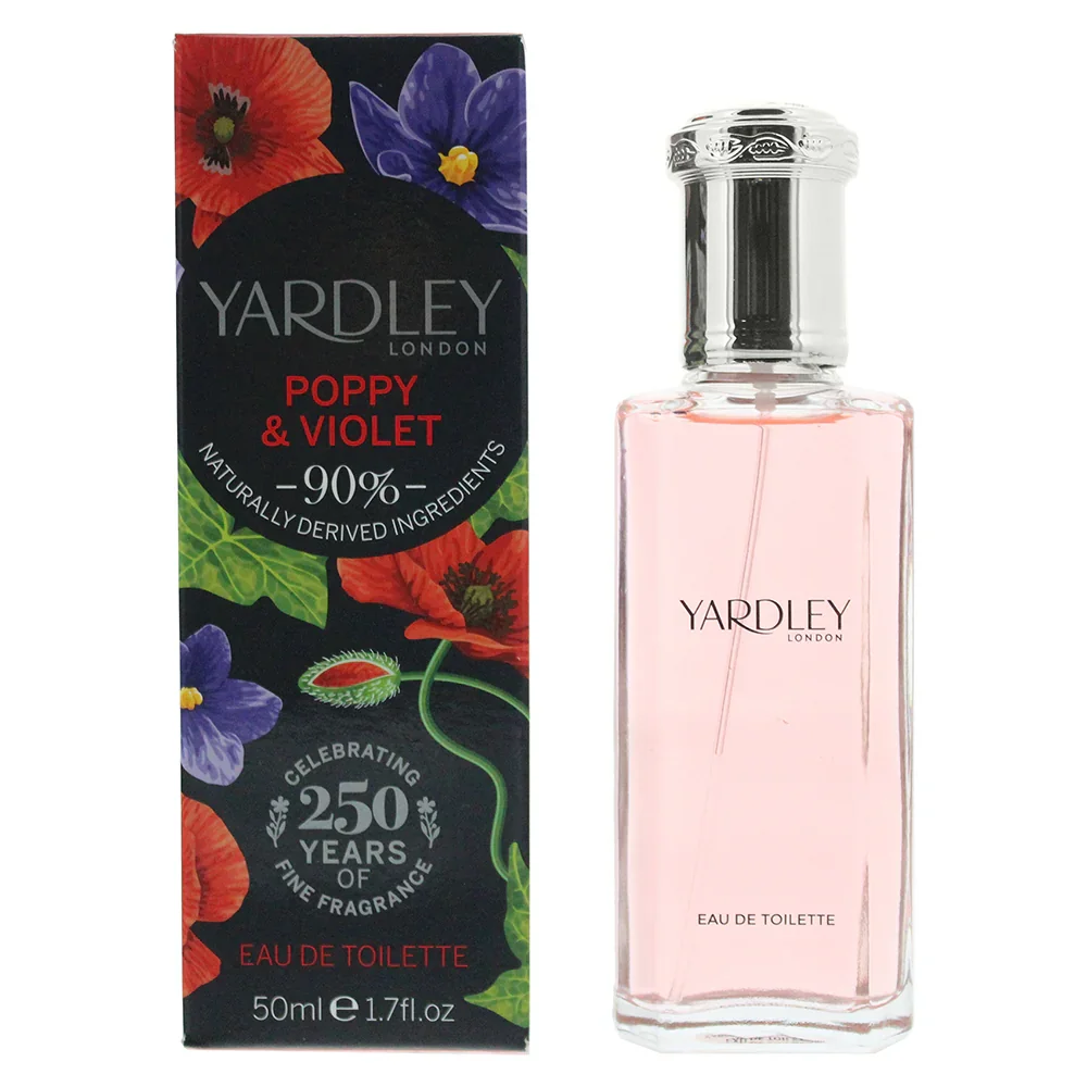 Yardley London Poppy & Violet Eau de Toilette for Women - Image 2