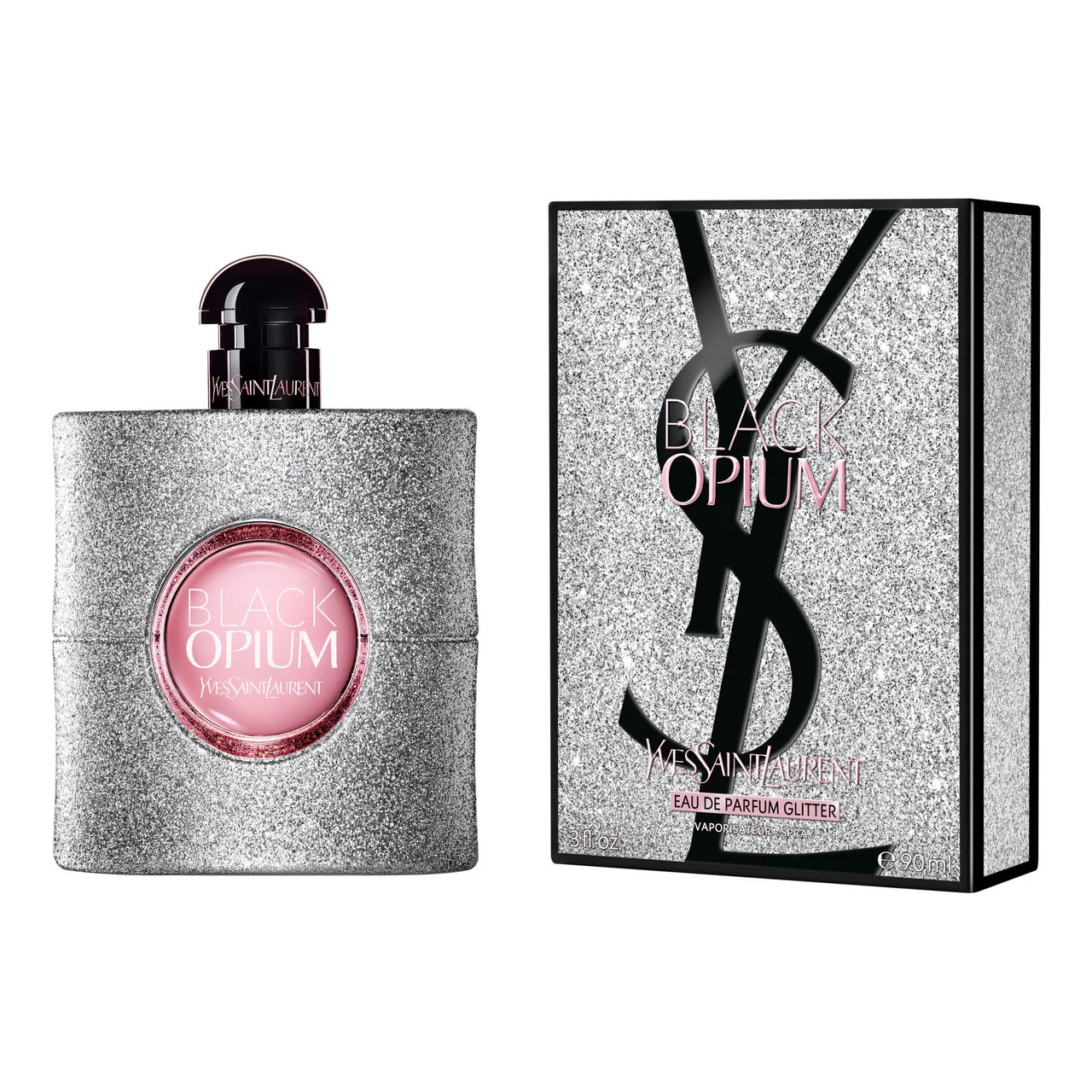 Yves Saint Laurent Black Opium Glitter Eau de Parfum for Women - Image 4