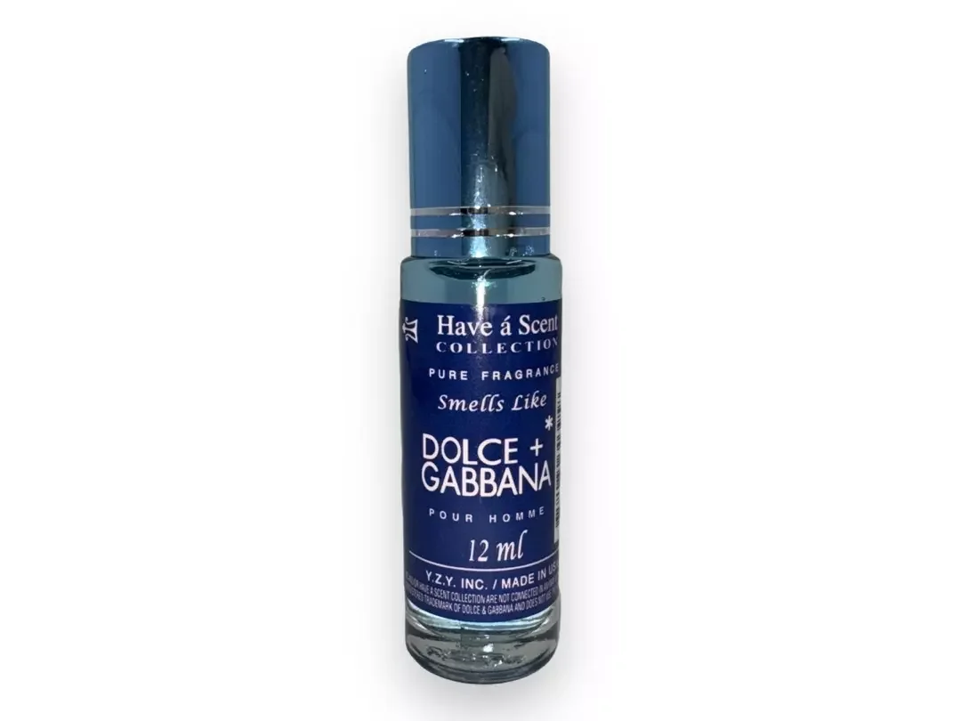 YZY Heaven Scent Collection Dolce Gabbana Pour Homme Perfume Oil for Men
